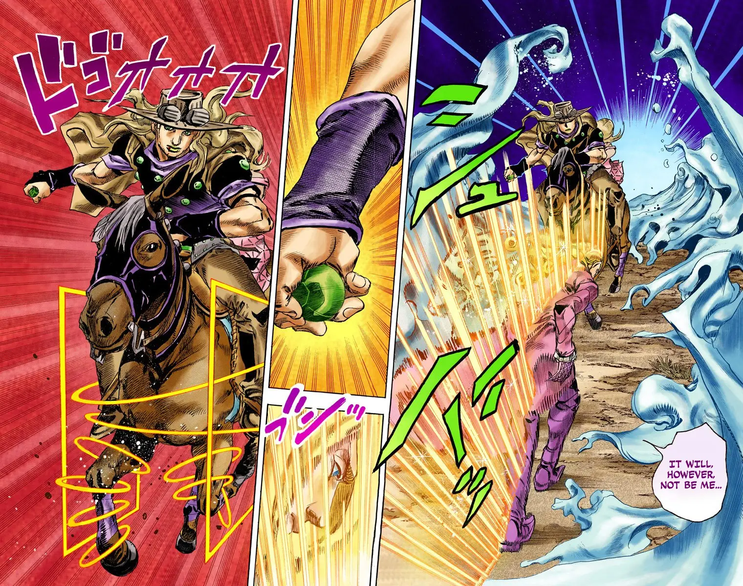 JoJo's Bizarre Adventure Steel Ball Run Colored Manga, chapter 83, page 5