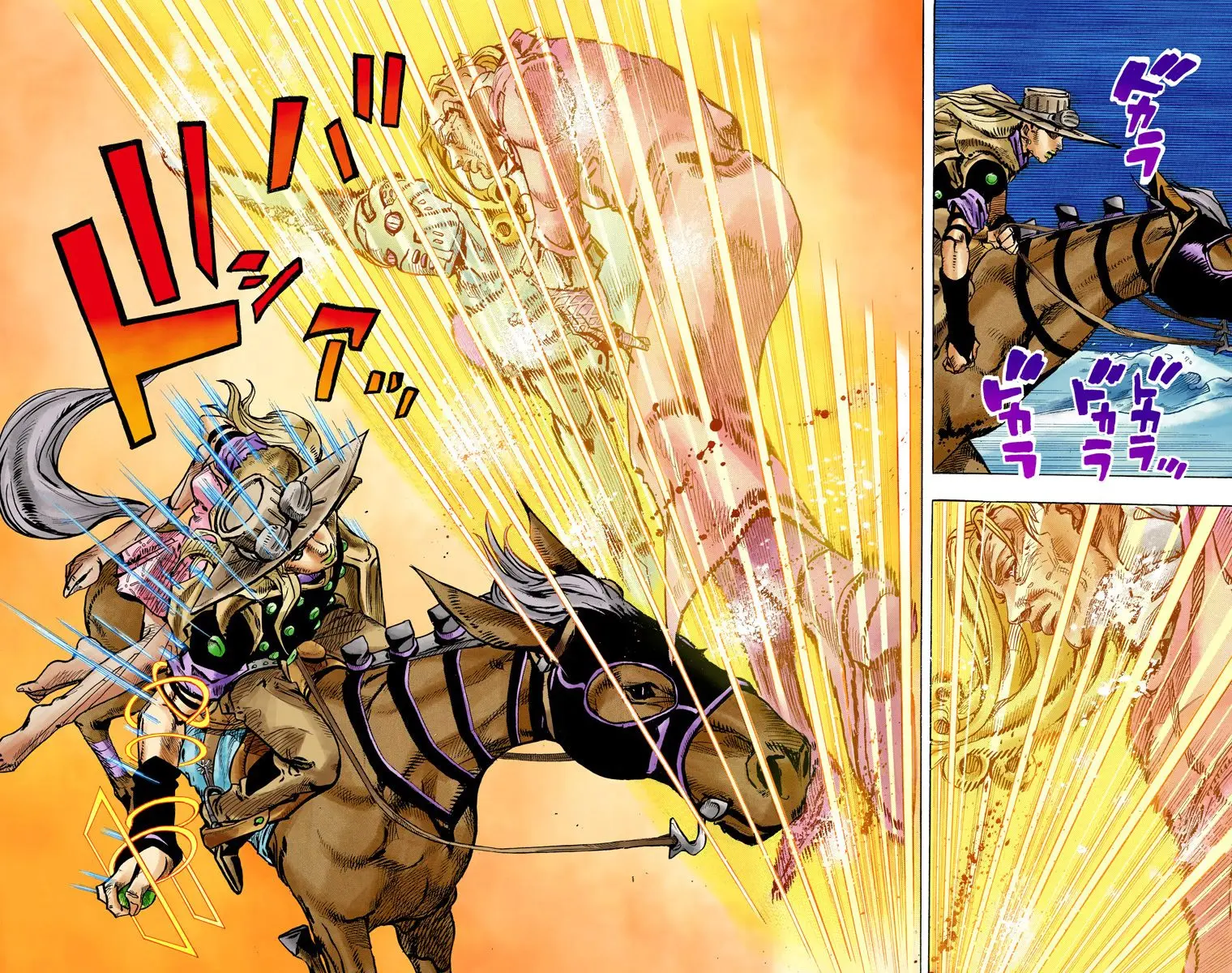 JoJo's Bizarre Adventure Steel Ball Run Colored Manga, chapter 84, page 10
