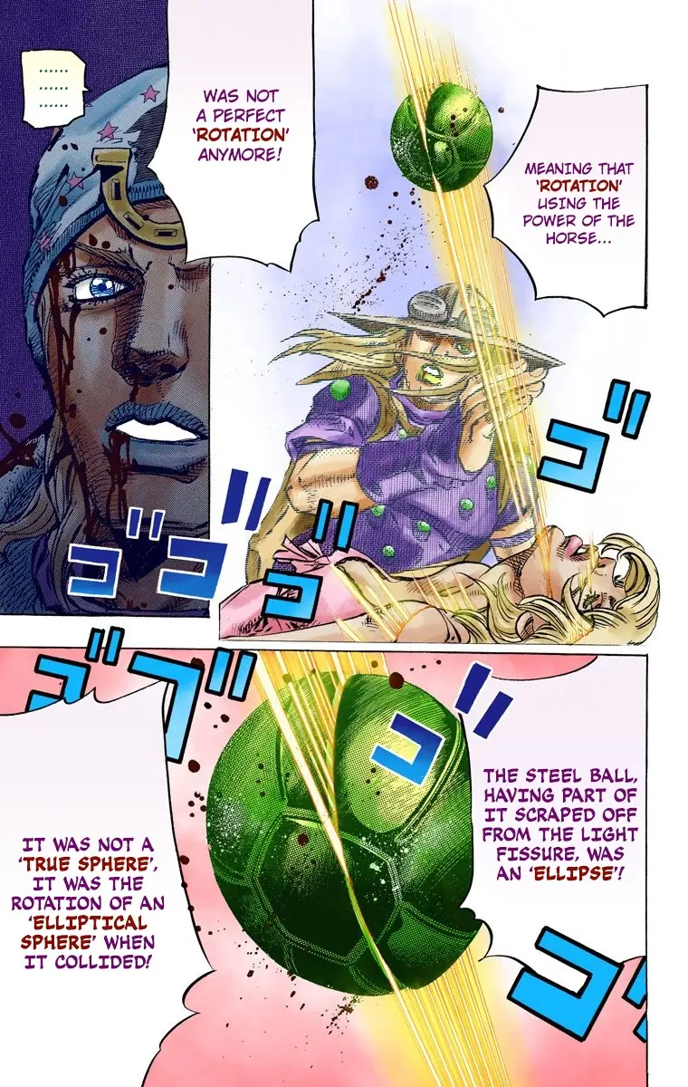 JoJo's Bizarre Adventure Steel Ball Run Colored Manga, chapter 84, page 18