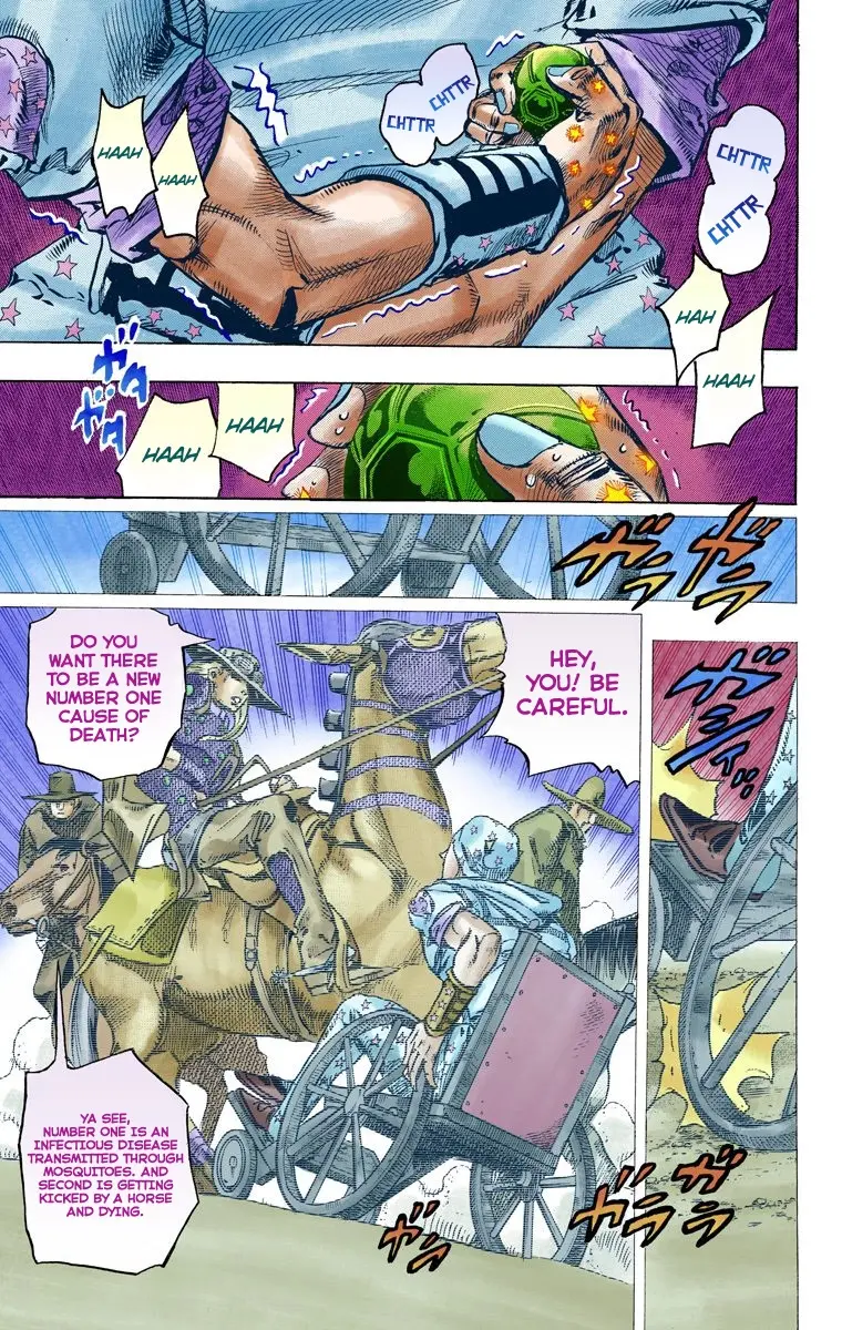 JoJo's Bizarre Adventure Steel Ball Run Colored Manga, chapter 84, page 25