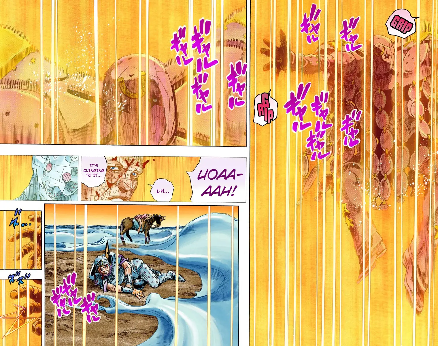 JoJo's Bizarre Adventure Steel Ball Run Colored Manga, chapter 86, page 8