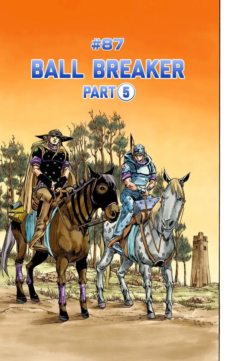 JoJo's Bizarre Adventure Steel Ball Run Colored Manga, chapter 87, page 2