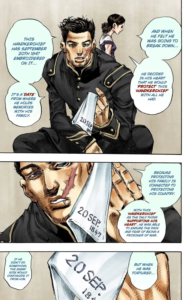 JoJo's Bizarre Adventure Steel Ball Run Colored Manga, chapter 87, page 24