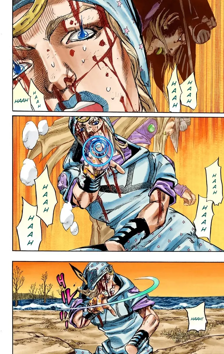 JoJo's Bizarre Adventure Steel Ball Run Colored Manga, chapter 88, page 3