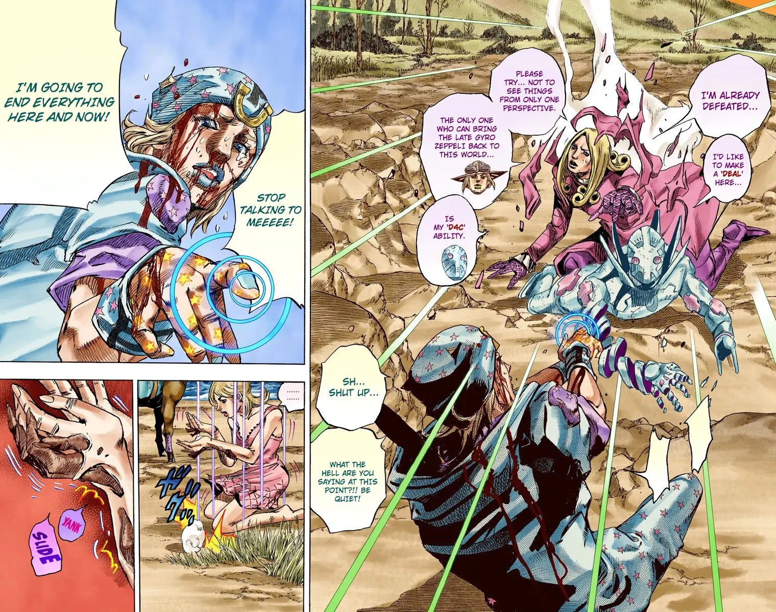 JoJo's Bizarre Adventure Steel Ball Run Colored Manga, chapter 88, page 5