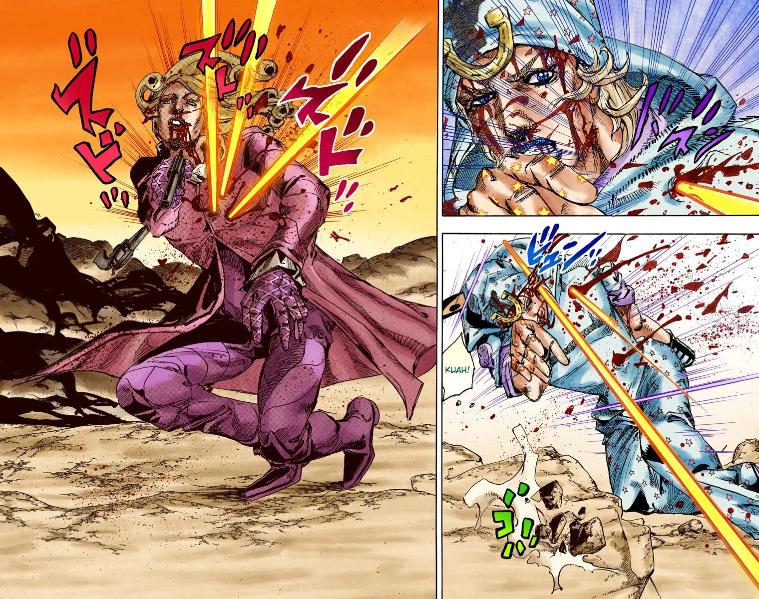 JoJo's Bizarre Adventure Steel Ball Run Colored Manga, chapter 89, page 24