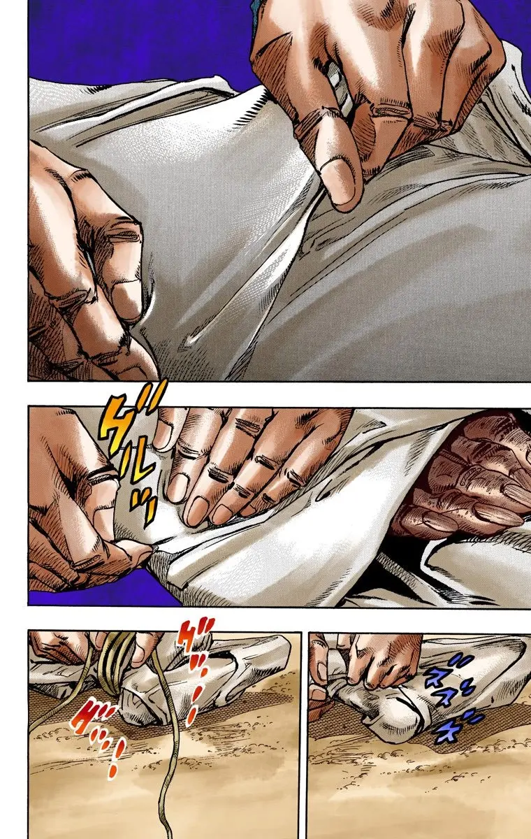 JoJo's Bizarre Adventure Steel Ball Run Colored Manga, chapter 90, page 3