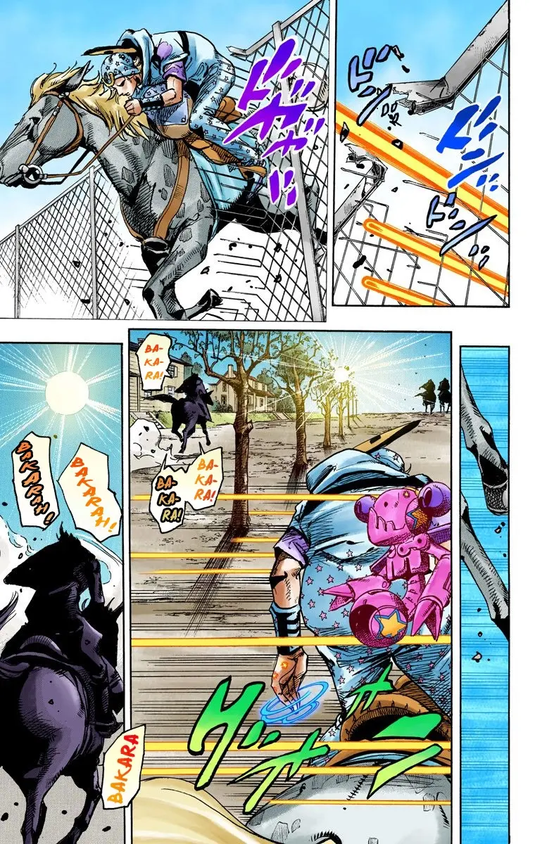 JoJo's Bizarre Adventure Steel Ball Run Colored Manga, chapter 90, page 31