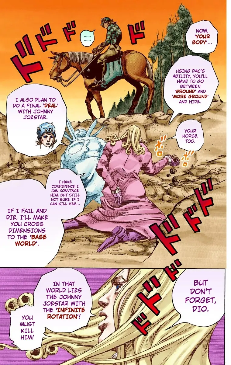 JoJo's Bizarre Adventure Steel Ball Run Colored Manga, chapter 91, page 10