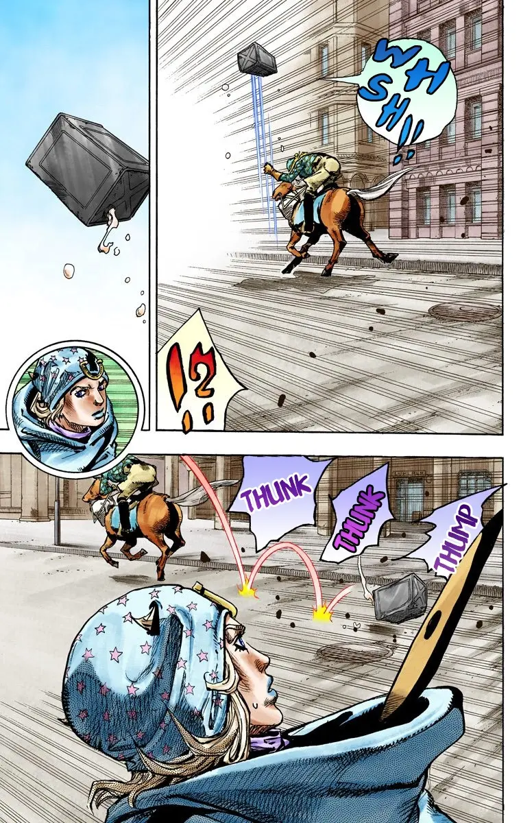 JoJo's Bizarre Adventure Steel Ball Run Colored Manga, chapter 92, page 18