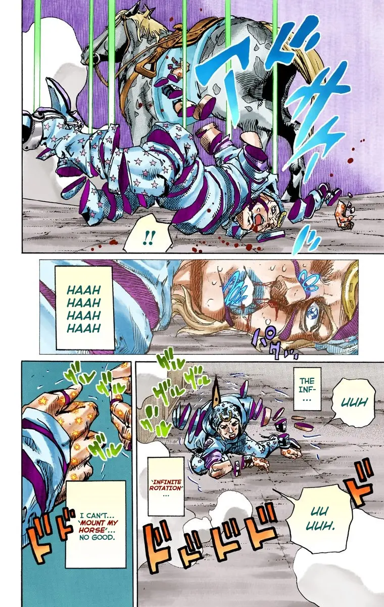 JoJo's Bizarre Adventure Steel Ball Run Colored Manga, chapter 94, page 29