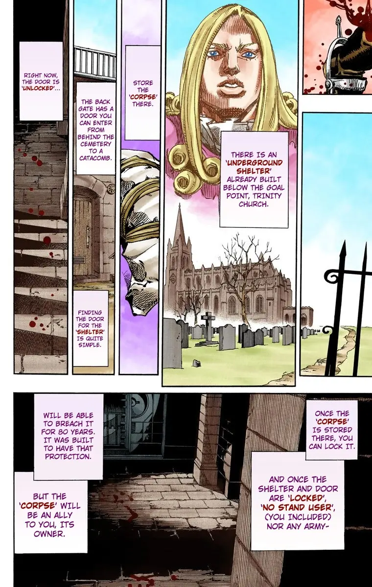 JoJo's Bizarre Adventure Steel Ball Run Colored Manga, chapter 94, page 33