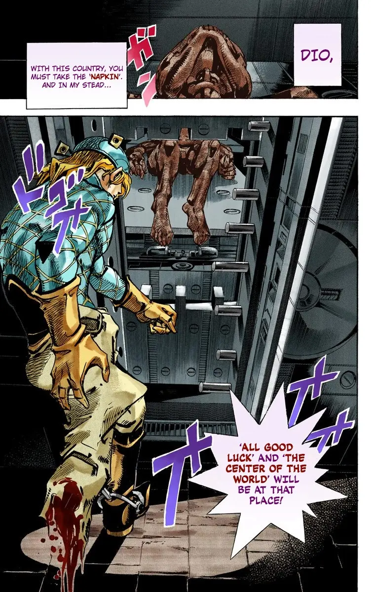 JoJo's Bizarre Adventure Steel Ball Run Colored Manga, chapter 94, page 34