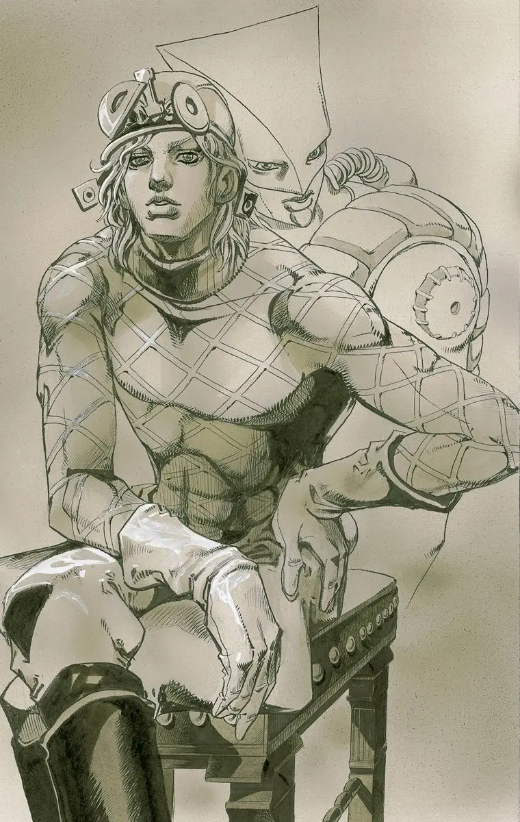 JoJo's Bizarre Adventure Steel Ball Run Colored Manga, chapter 95 END, page 4