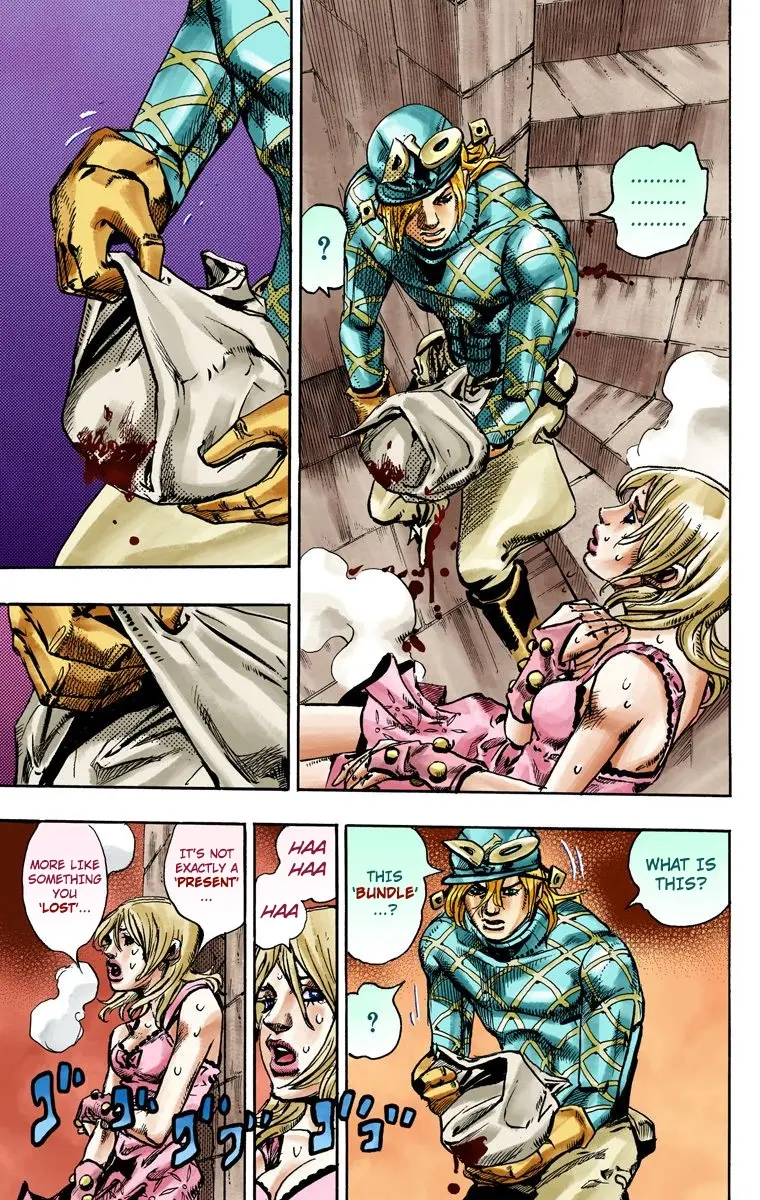 JoJo's Bizarre Adventure Steel Ball Run Colored Manga, chapter 95 END, page 14