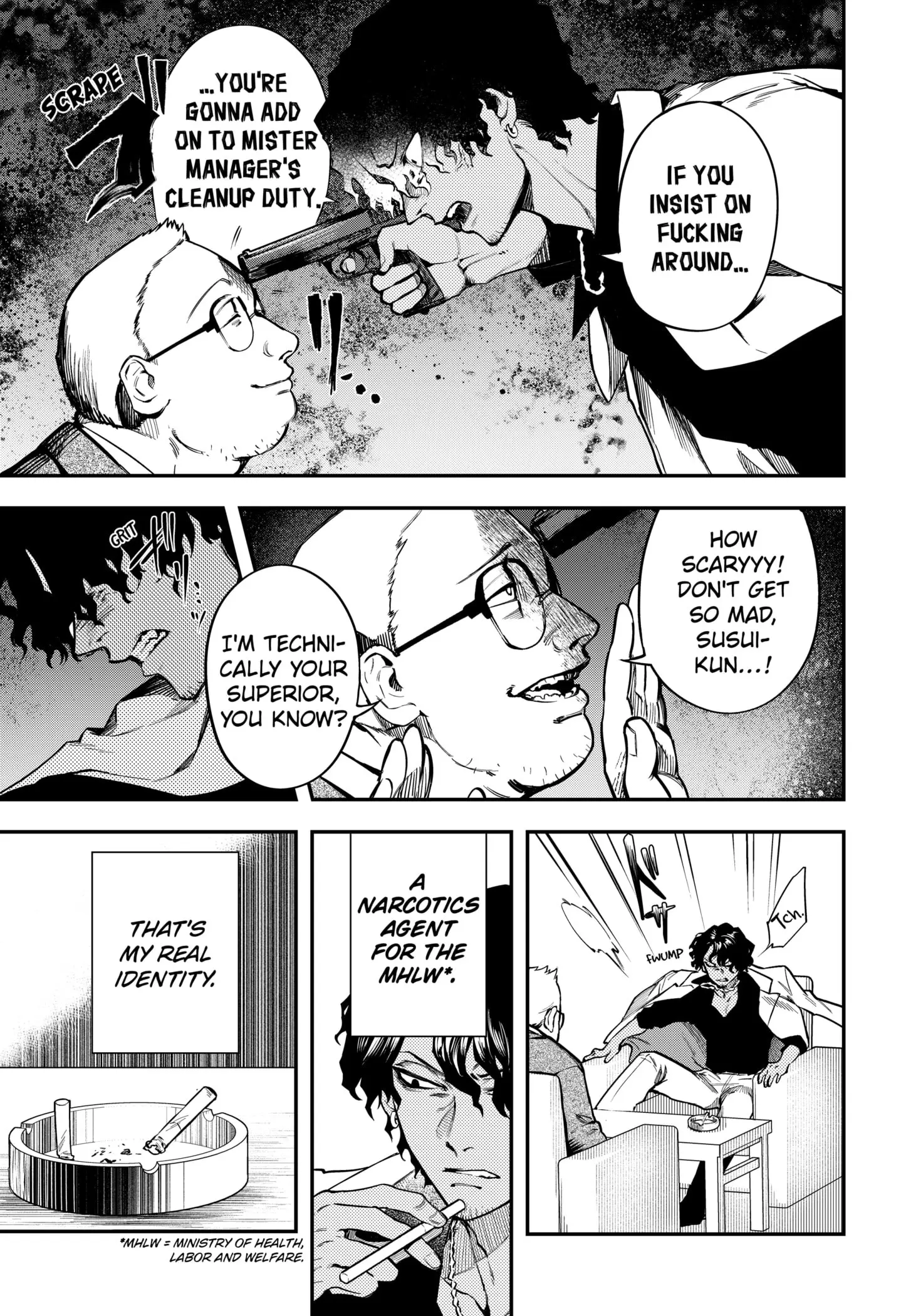 Magical Girl and Narco Wars, chapter 1, page 27