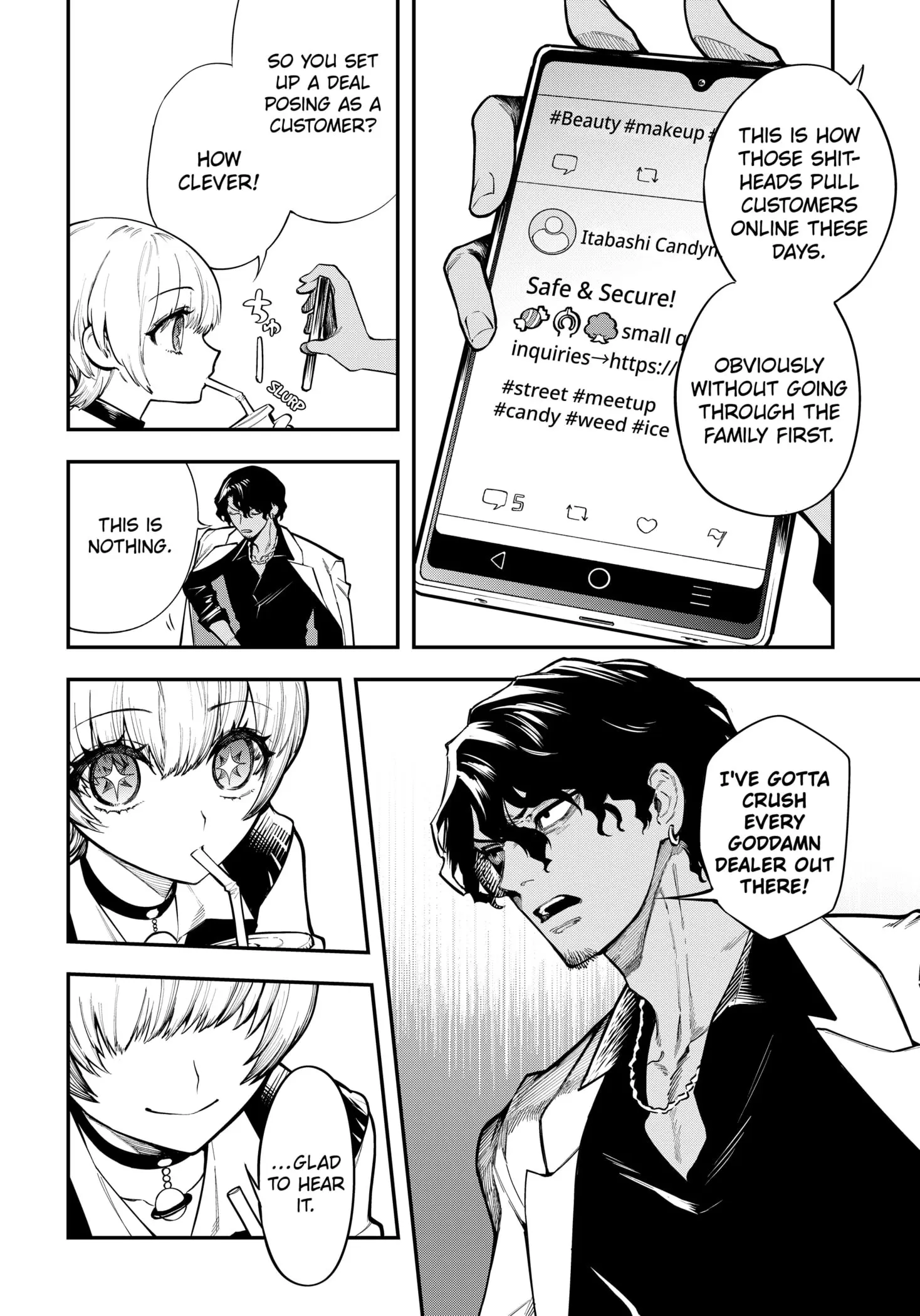 Magical Girl and Narco Wars, chapter 2, page 16