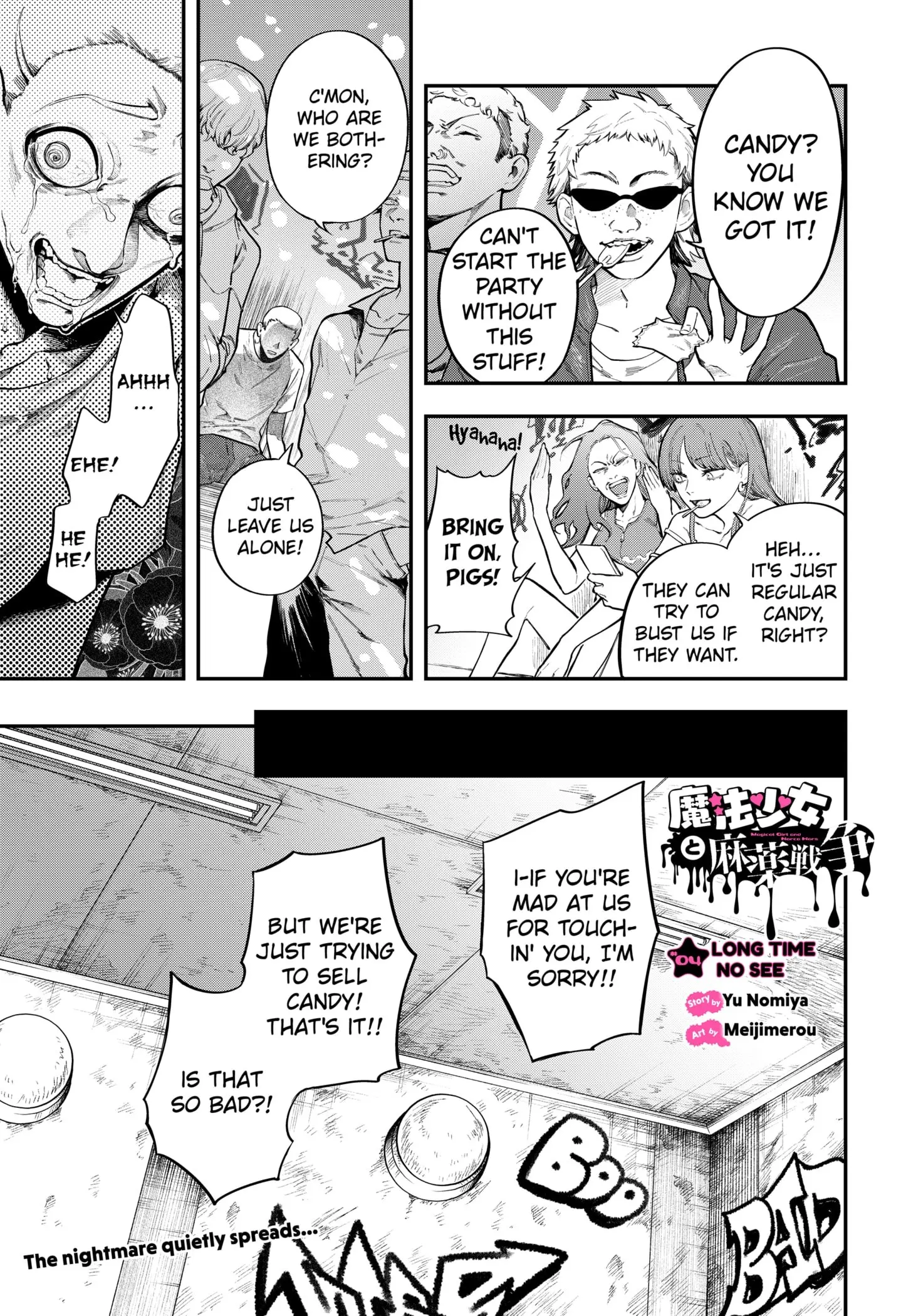Magical Girl and Narco Wars, chapter 4, page 1