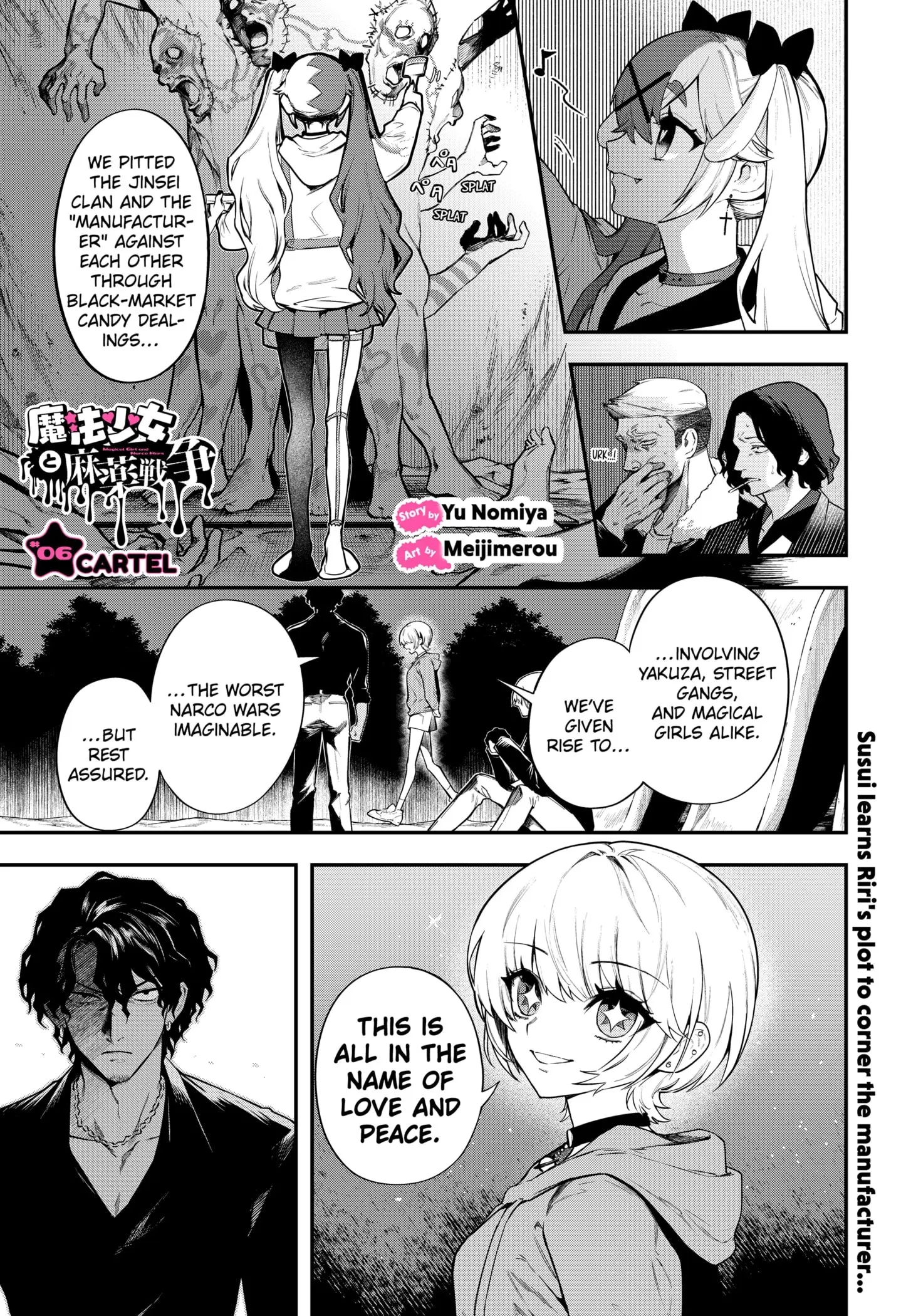 Magical Girl and Narco Wars, chapter 6, page 1