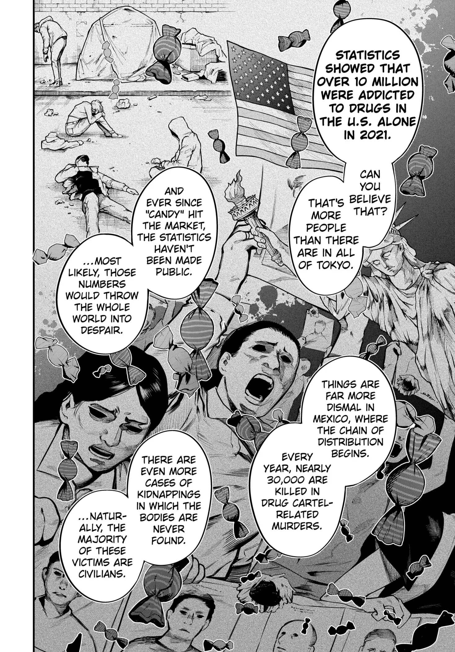 Magical Girl and Narco Wars, chapter 6, page 4