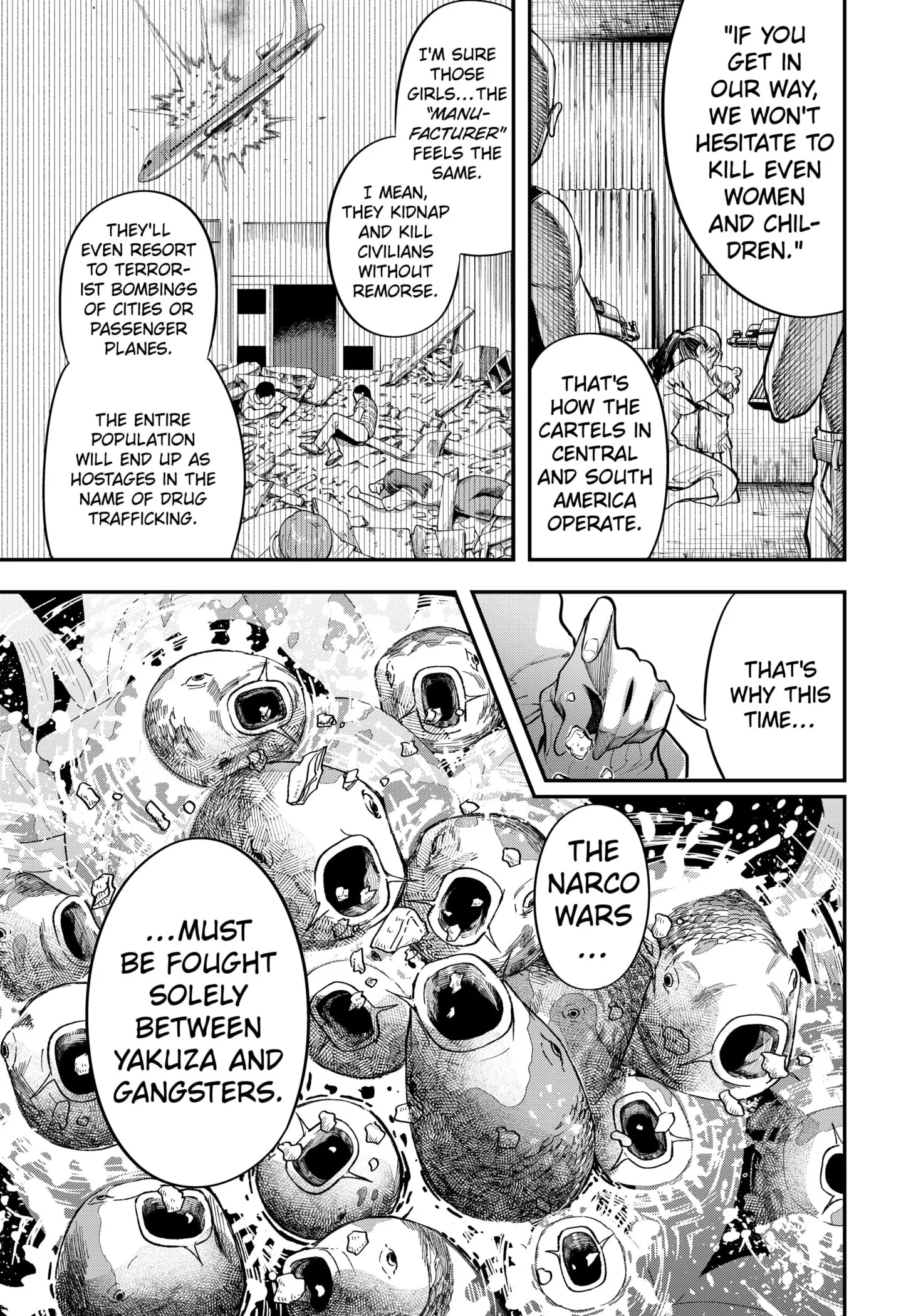 Magical Girl and Narco Wars, chapter 6, page 17
