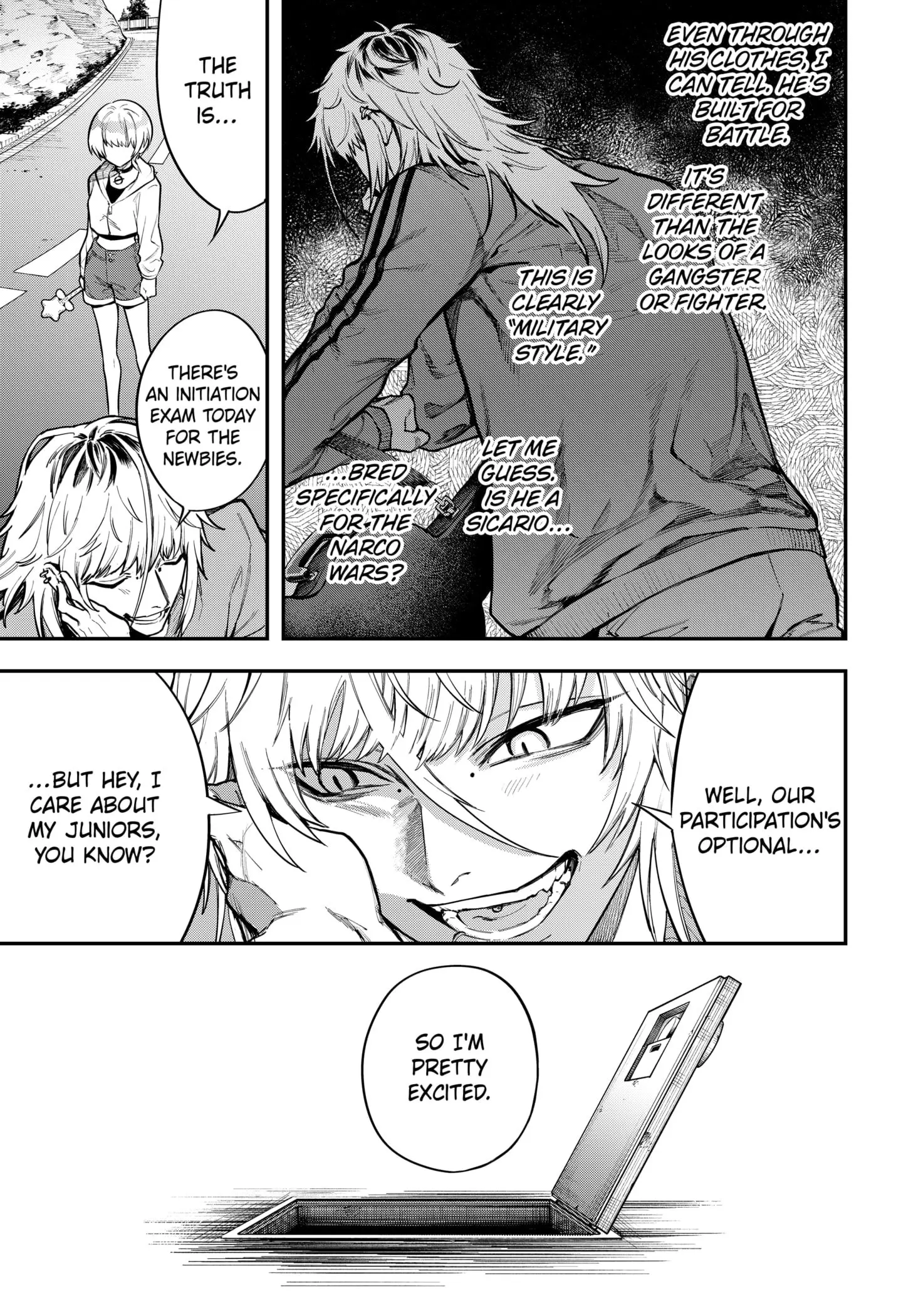 Magical Girl and Narco Wars, chapter 7, page 13