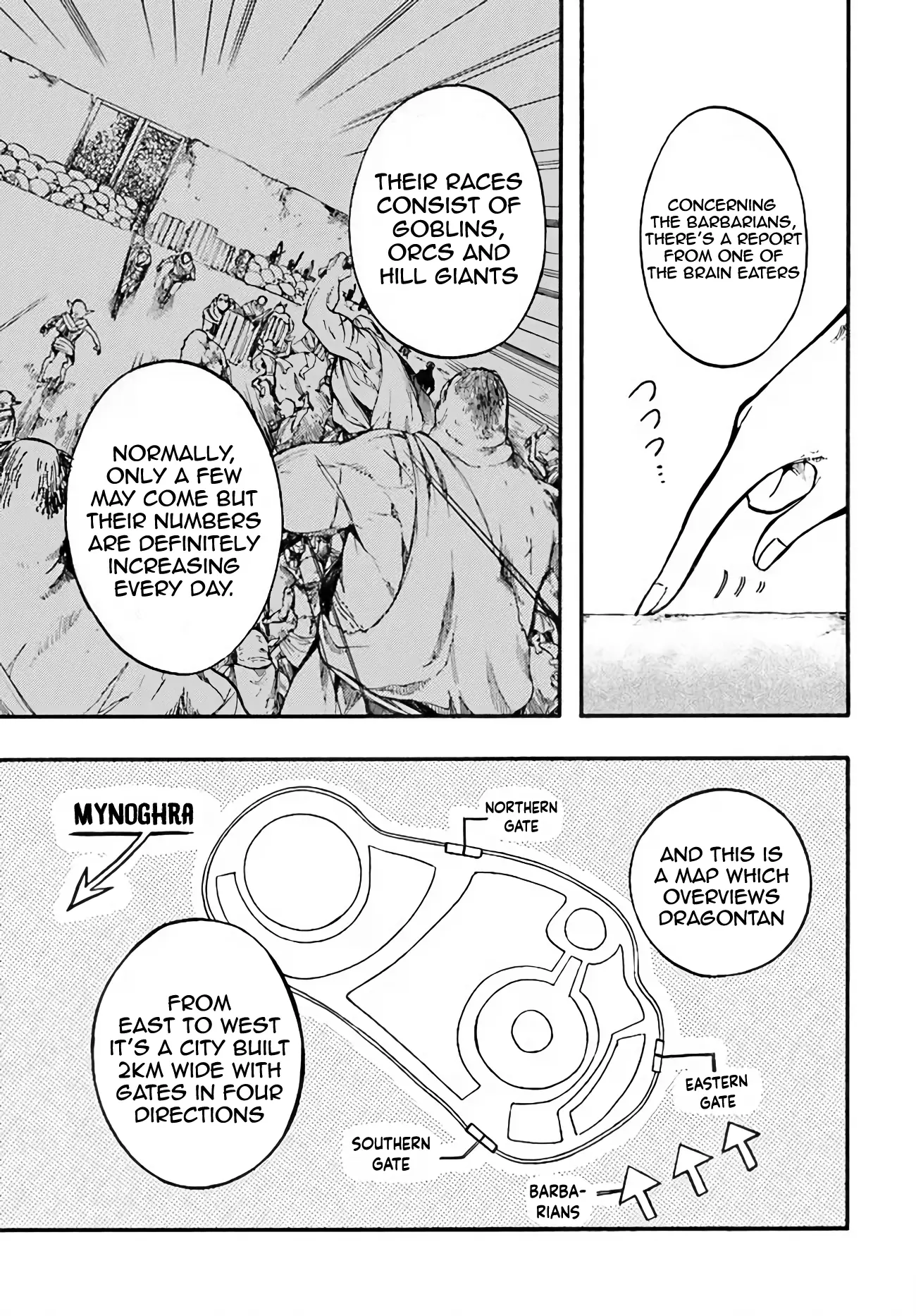Apocalypse Bringer Mynoghra: World Conquest Starts with the Civilization of Ruin, chapter 13.1, page 10