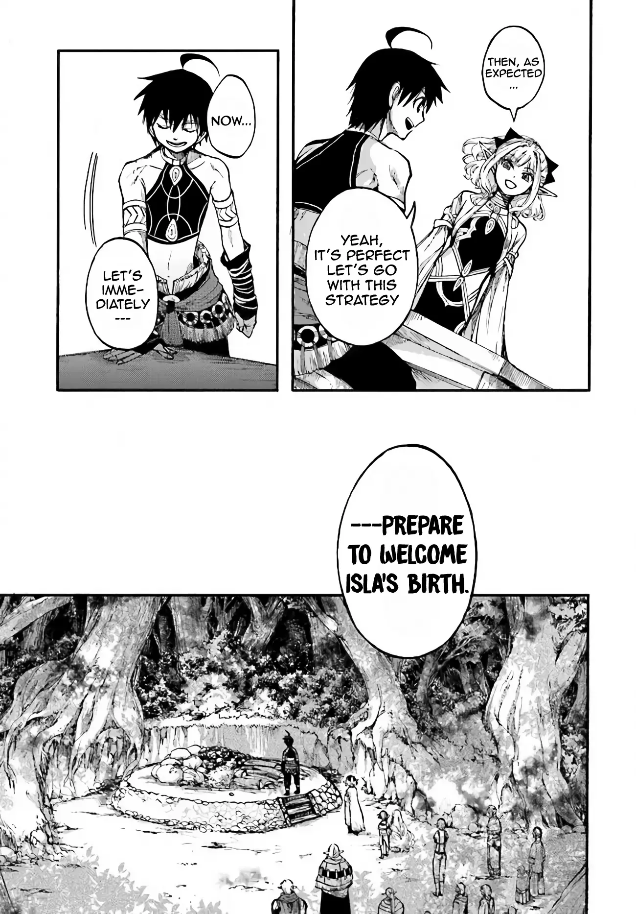 Apocalypse Bringer Mynoghra: World Conquest Starts with the Civilization of Ruin, chapter 13.1, page 16