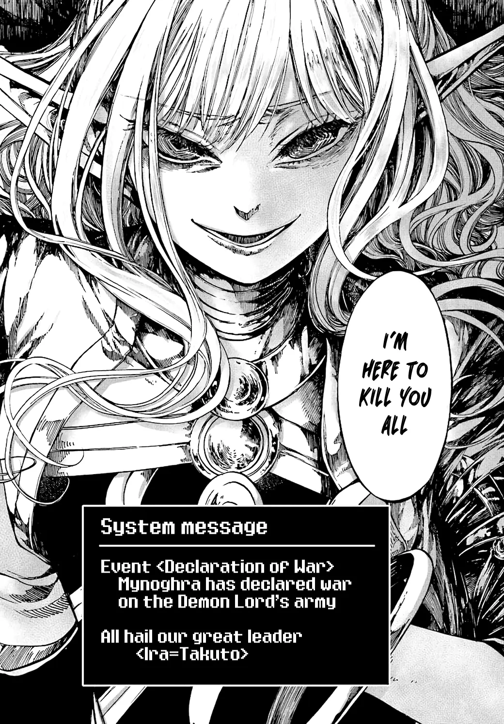 Apocalypse Bringer Mynoghra: World Conquest Starts with the Civilization of Ruin, chapter 16, page 28