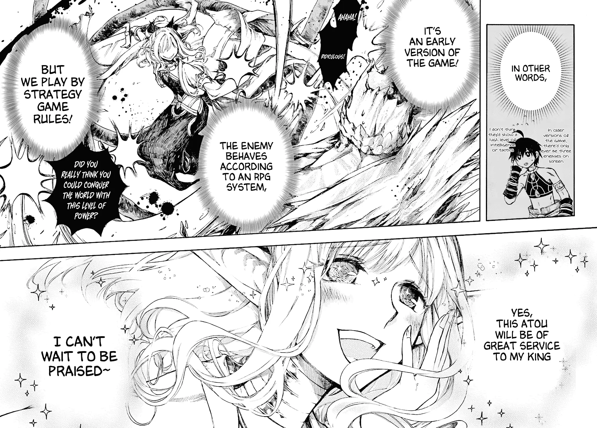 Apocalypse Bringer Mynoghra: World Conquest Starts with the Civilization of Ruin, chapter 17, page 22