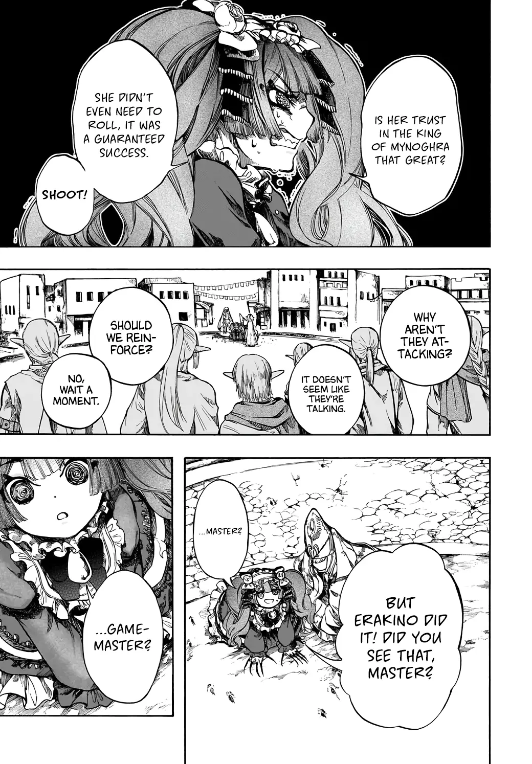 Apocalypse Bringer Mynoghra: World Conquest Starts with the Civilization of Ruin, chapter 29, page 30