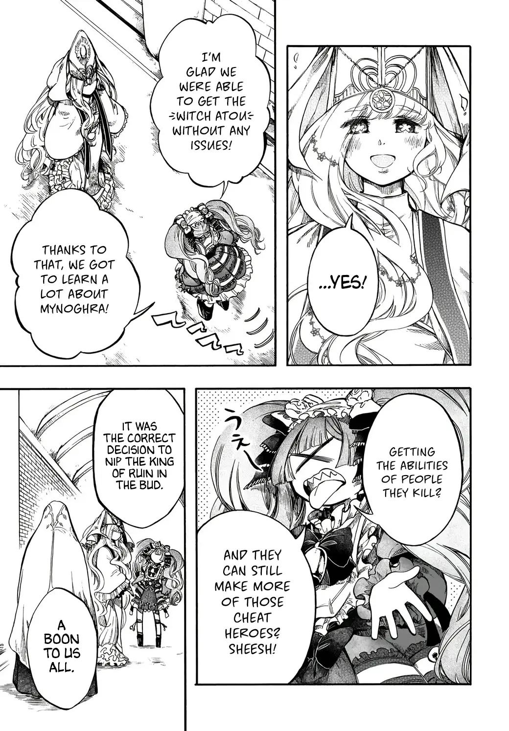 Apocalypse Bringer Mynoghra: World Conquest Starts with the Civilization of Ruin, chapter 30, page 17