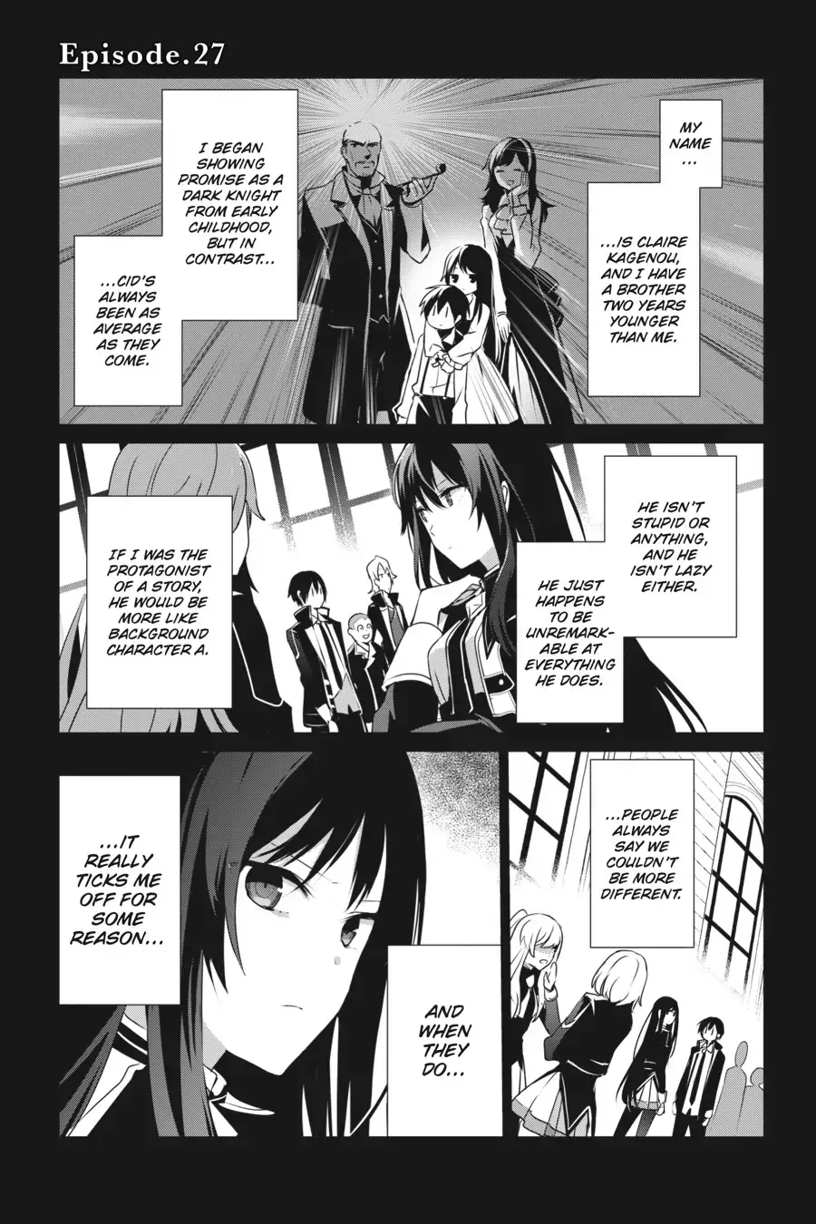 The Eminence in Shadow, chapter 27, page 1