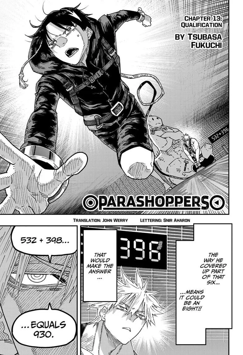 Parashoppers, chapter 13, page 1