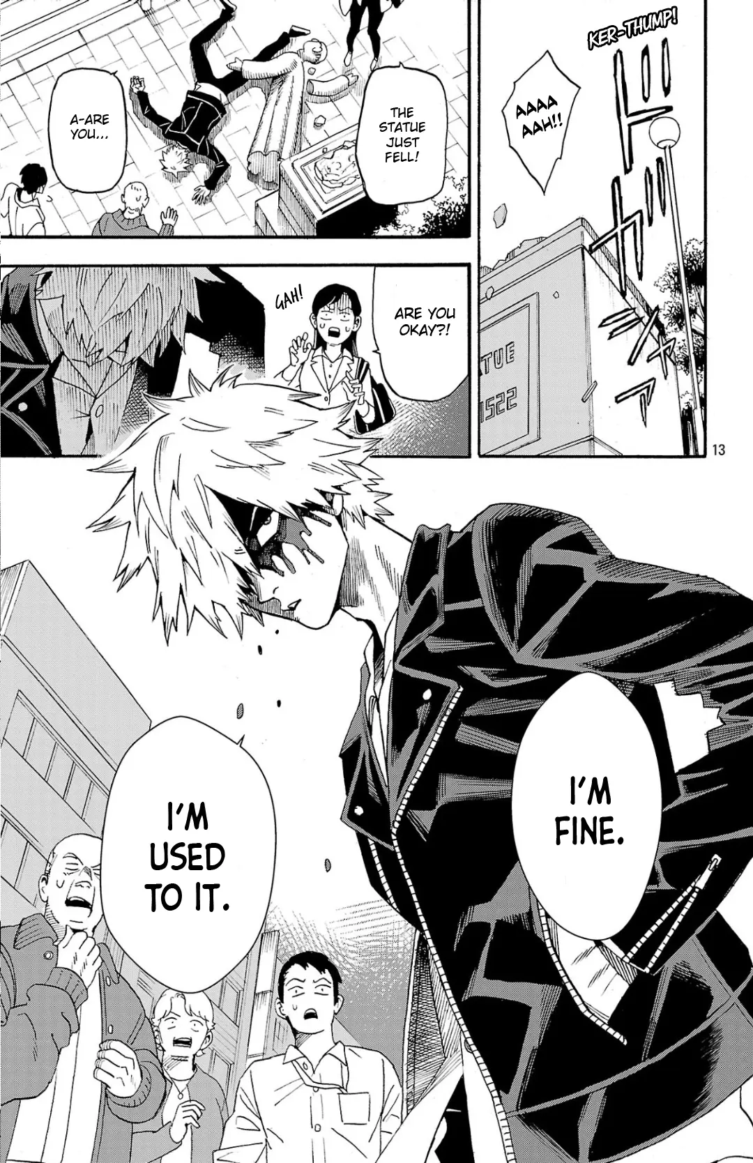 Meiou no Zakuro, chapter 1, page 13