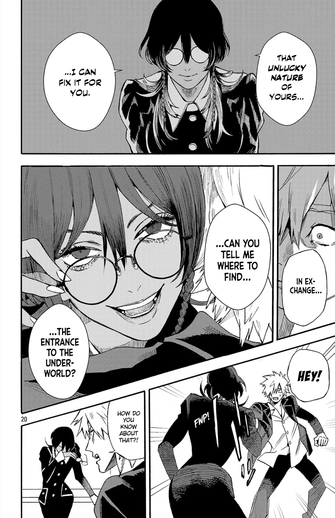 Meiou no Zakuro, chapter 1, page 20