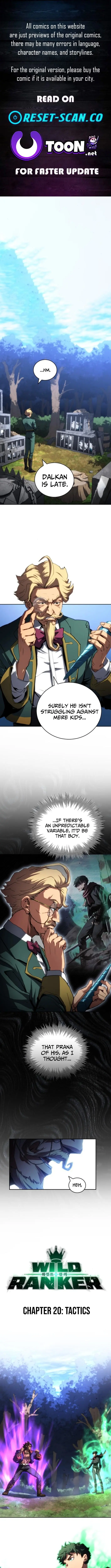 Wild Ranker, chapter 20, page 1