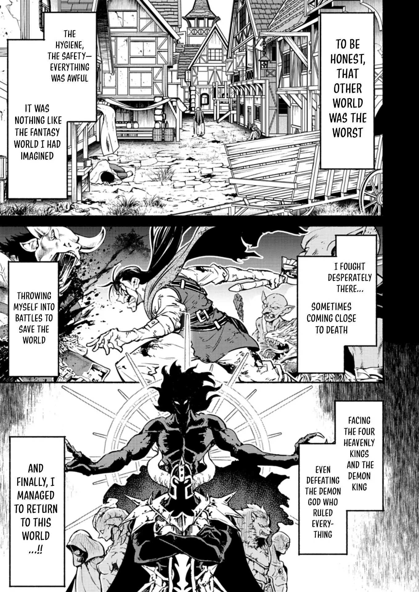 Returned from Another World, Earth Turned Out to Be Quite the Fantasy Too., chapter 1, page 12