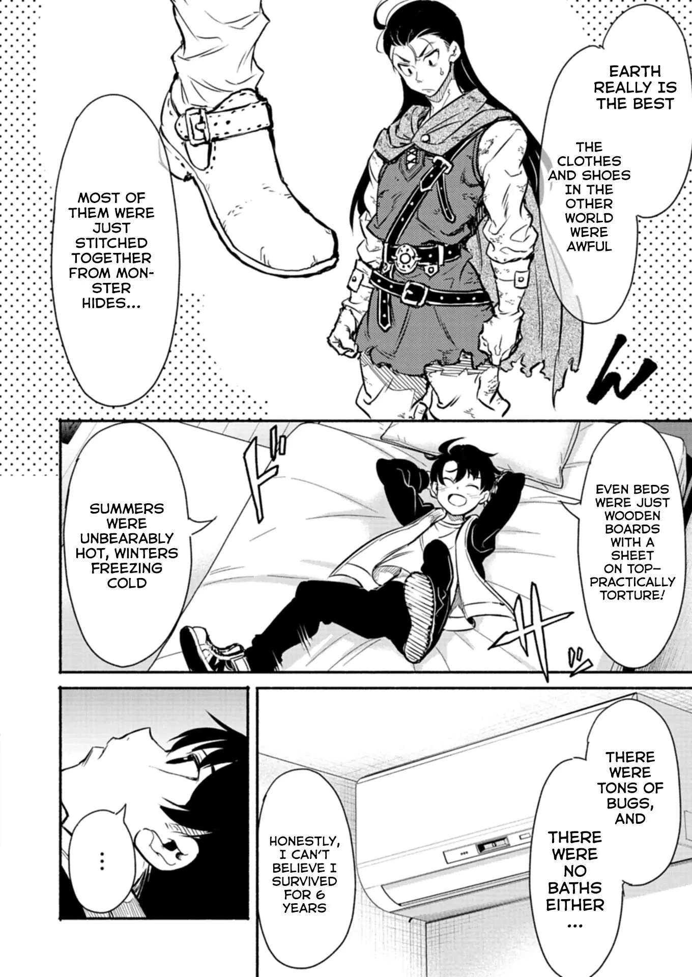 Returned from Another World, Earth Turned Out to Be Quite the Fantasy Too., chapter 1, page 17