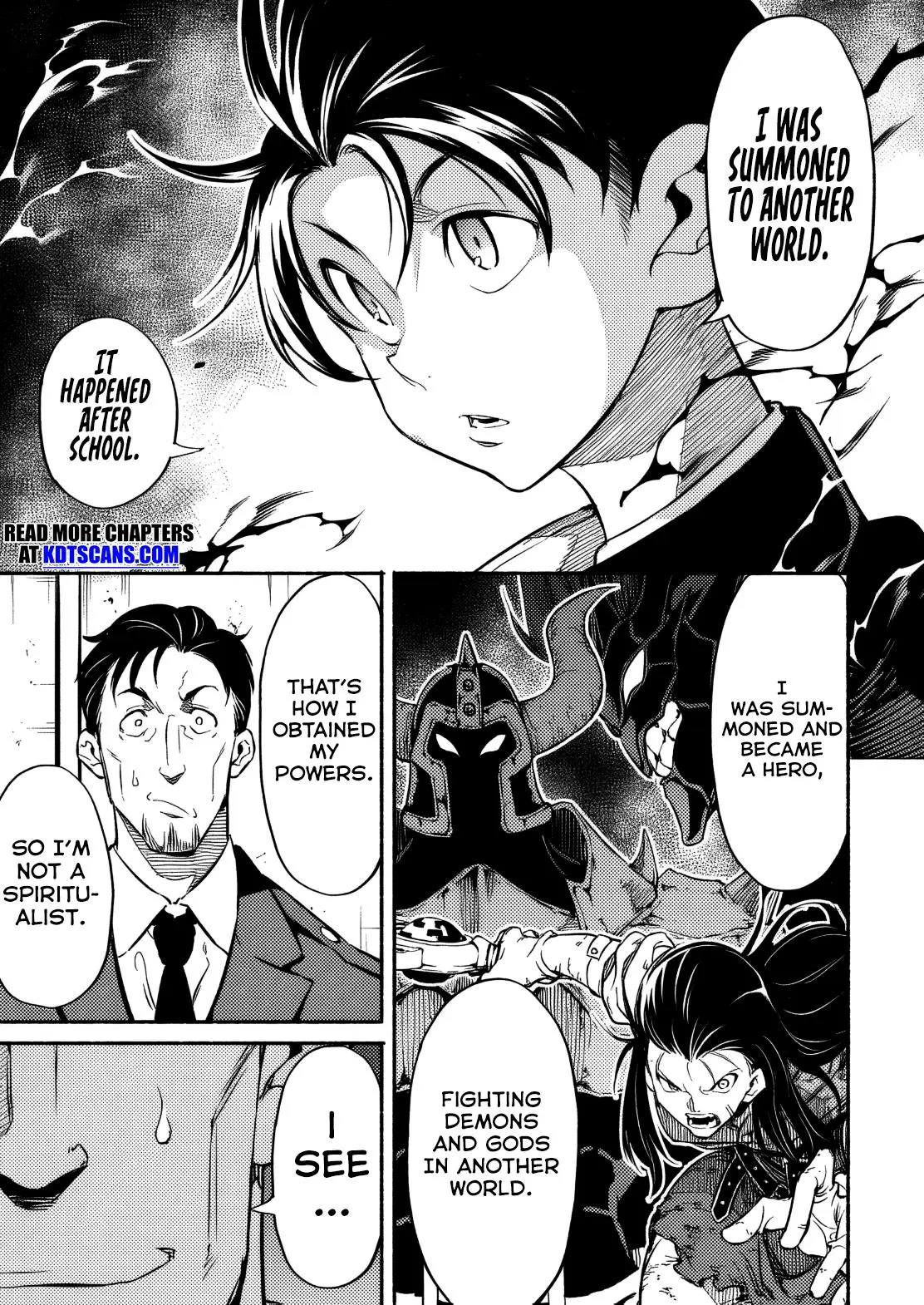 Returned from Another World, Earth Turned Out to Be Quite the Fantasy Too., chapter 2.1, page 13