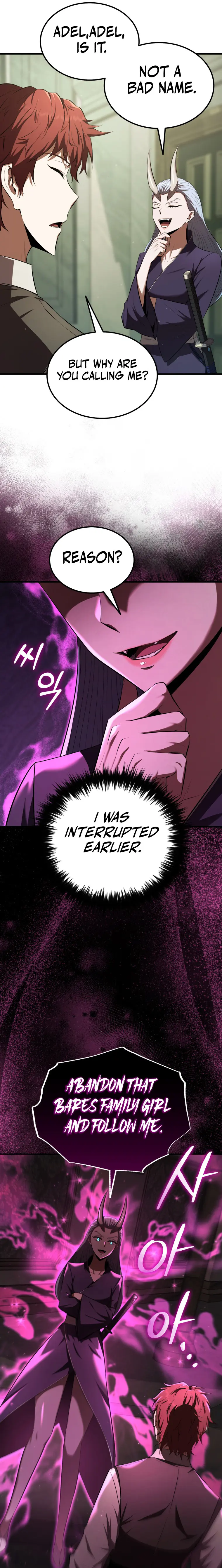 The Fox Eyed Villain of the Demon Academy, chapter 14, page 9