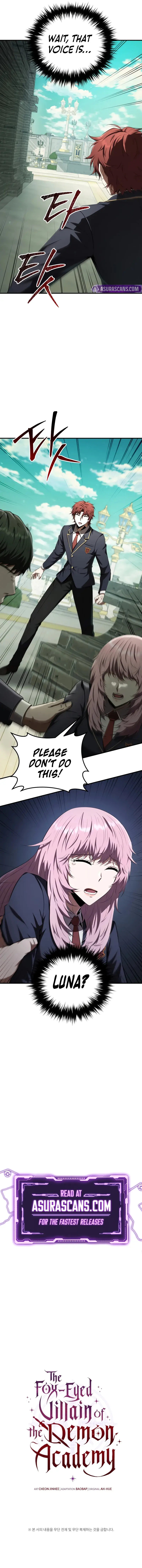 The Fox Eyed Villain of the Demon Academy, chapter 27, page 11
