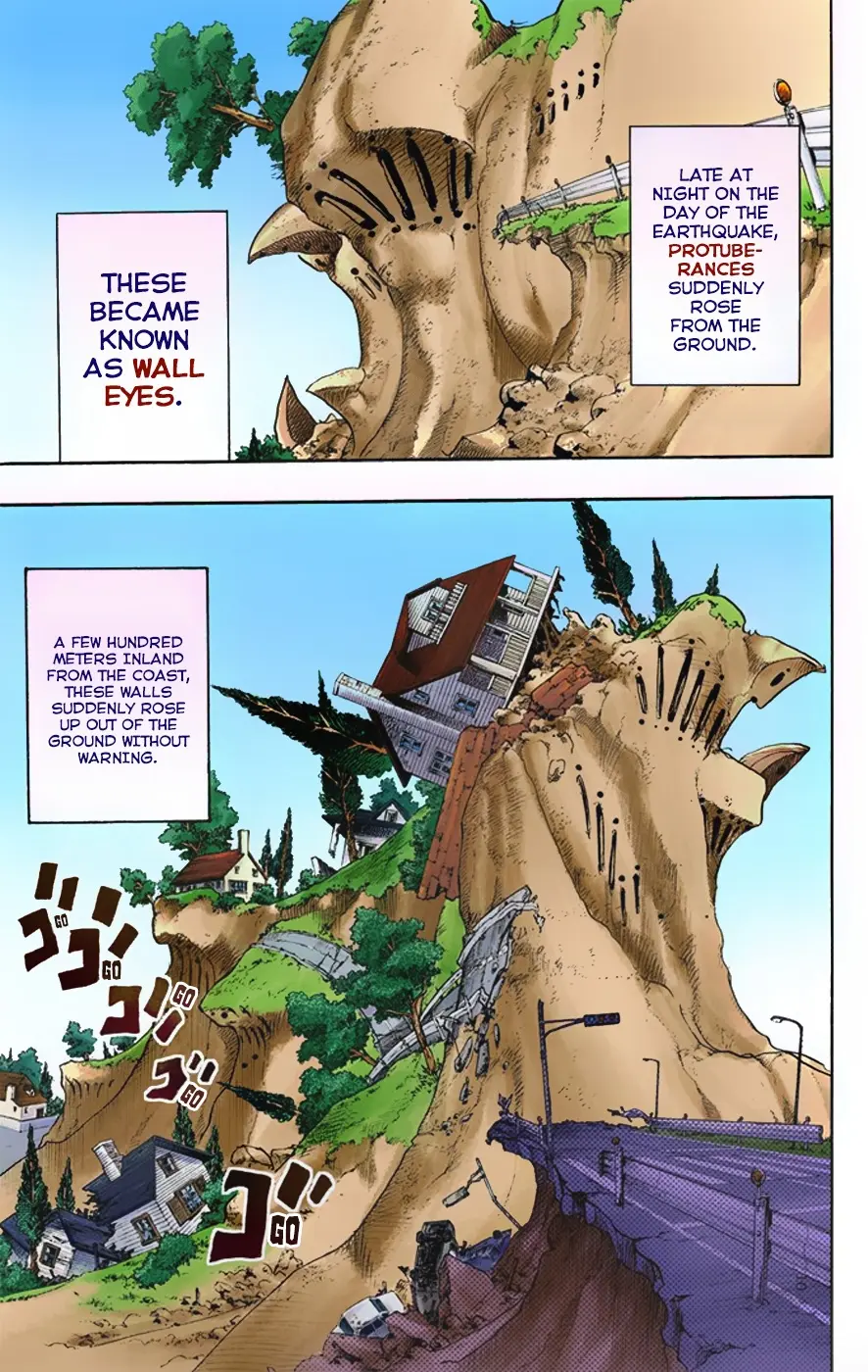 JoJo's Bizarre Adventure, Part 8: JoJolion Colored Manga, chapter 1, page 13