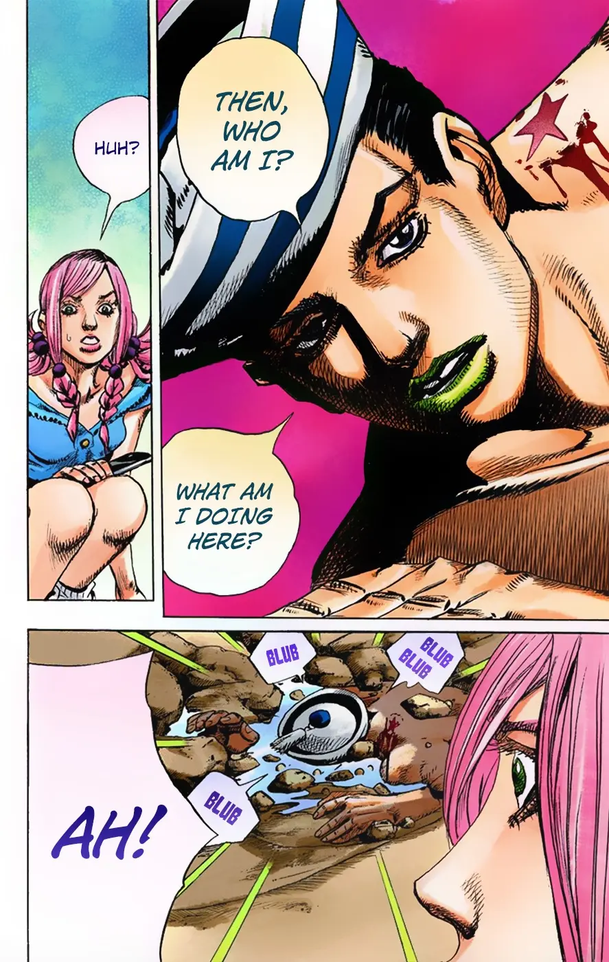 JoJo's Bizarre Adventure, Part 8: JoJolion Colored Manga, chapter 1, page 21