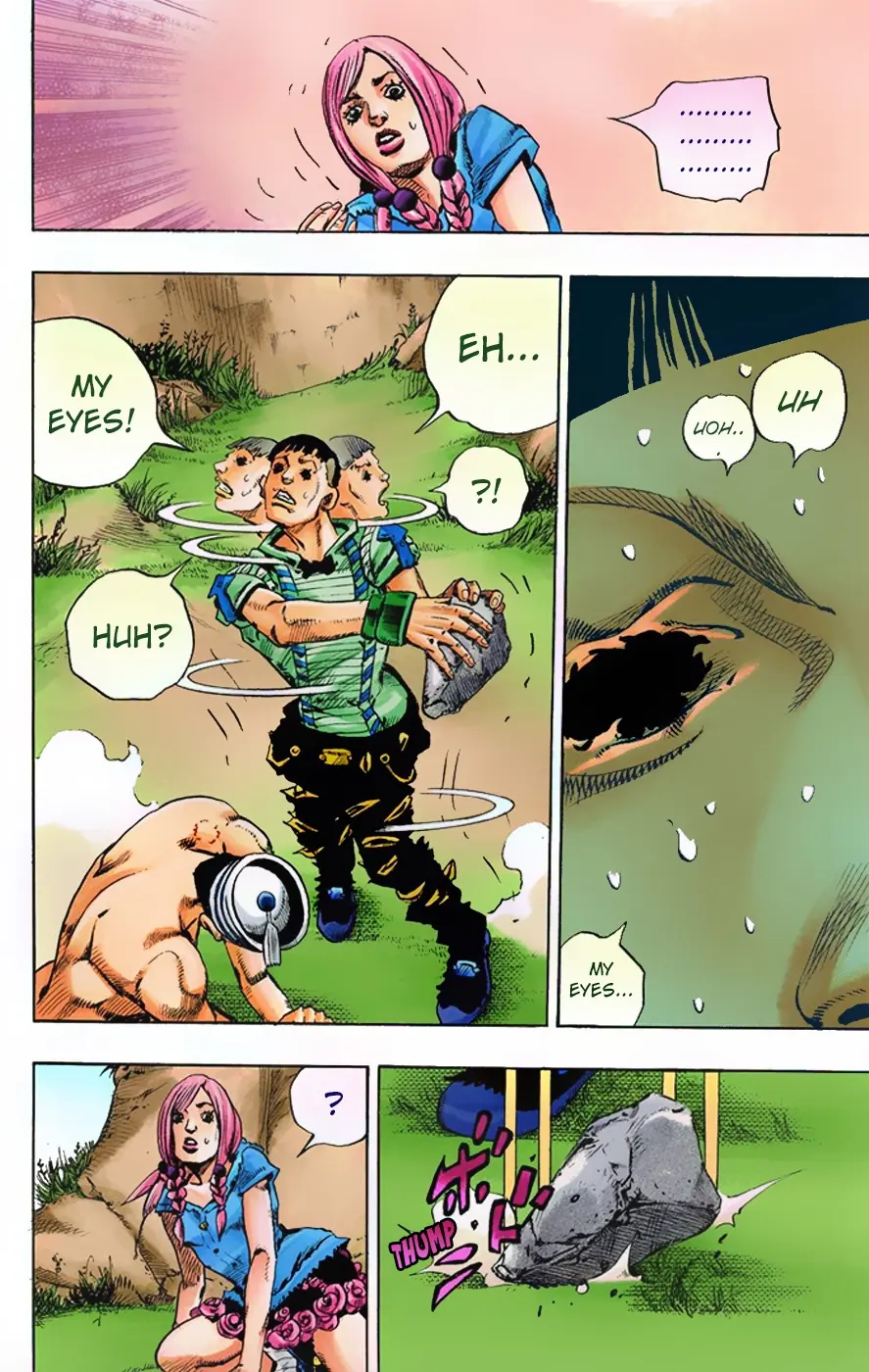JoJo's Bizarre Adventure, Part 8: JoJolion Colored Manga, chapter 1, page 37