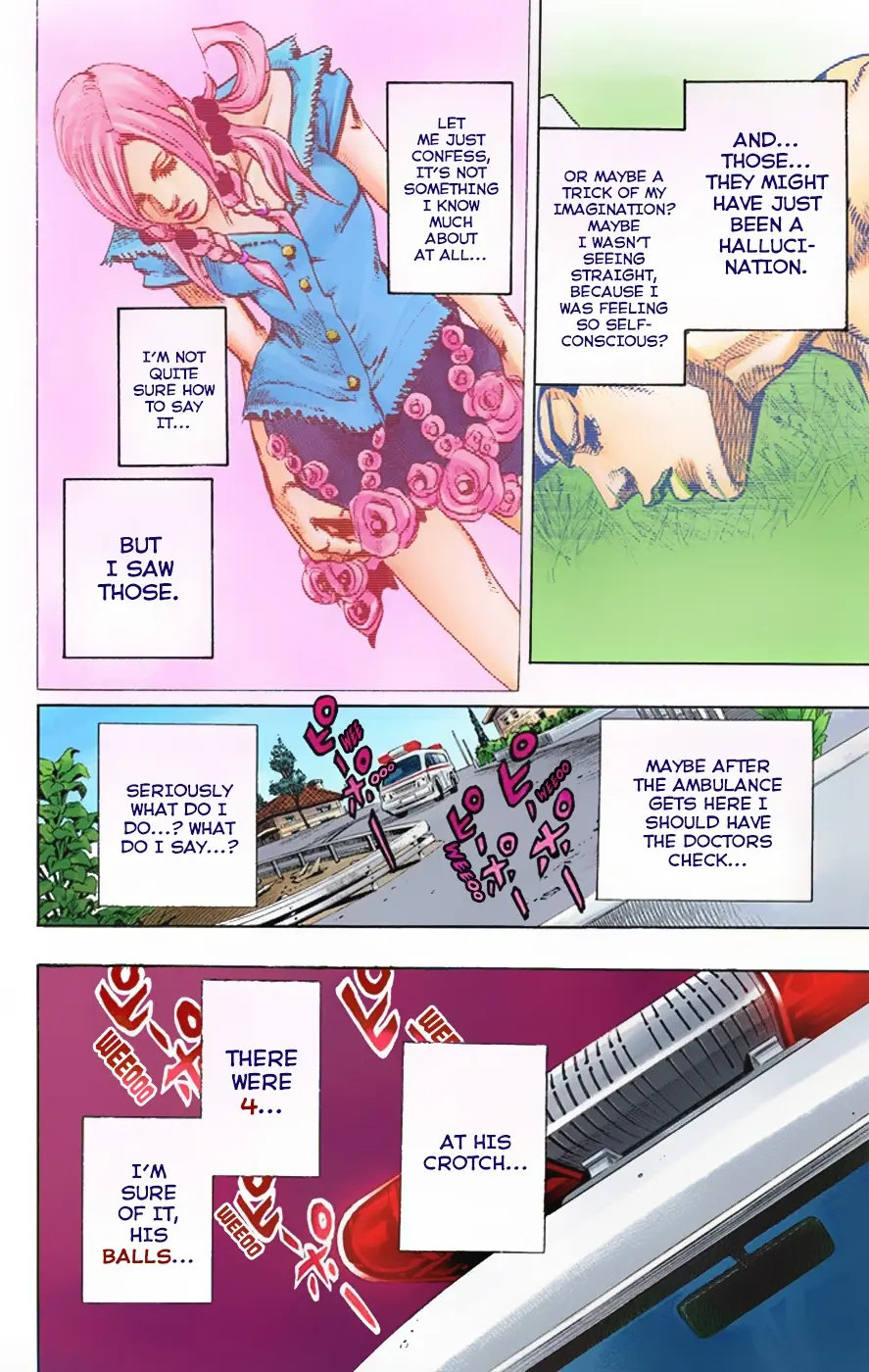 JoJo's Bizarre Adventure, Part 8: JoJolion Colored Manga, chapter 1, page 43