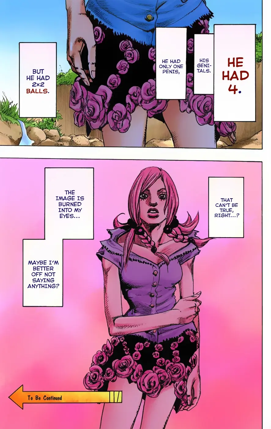 JoJo's Bizarre Adventure, Part 8: JoJolion Colored Manga, chapter 1, page 44