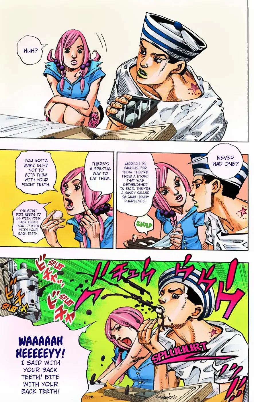 JoJo's Bizarre Adventure, Part 8: JoJolion Colored Manga, chapter 2, page 10