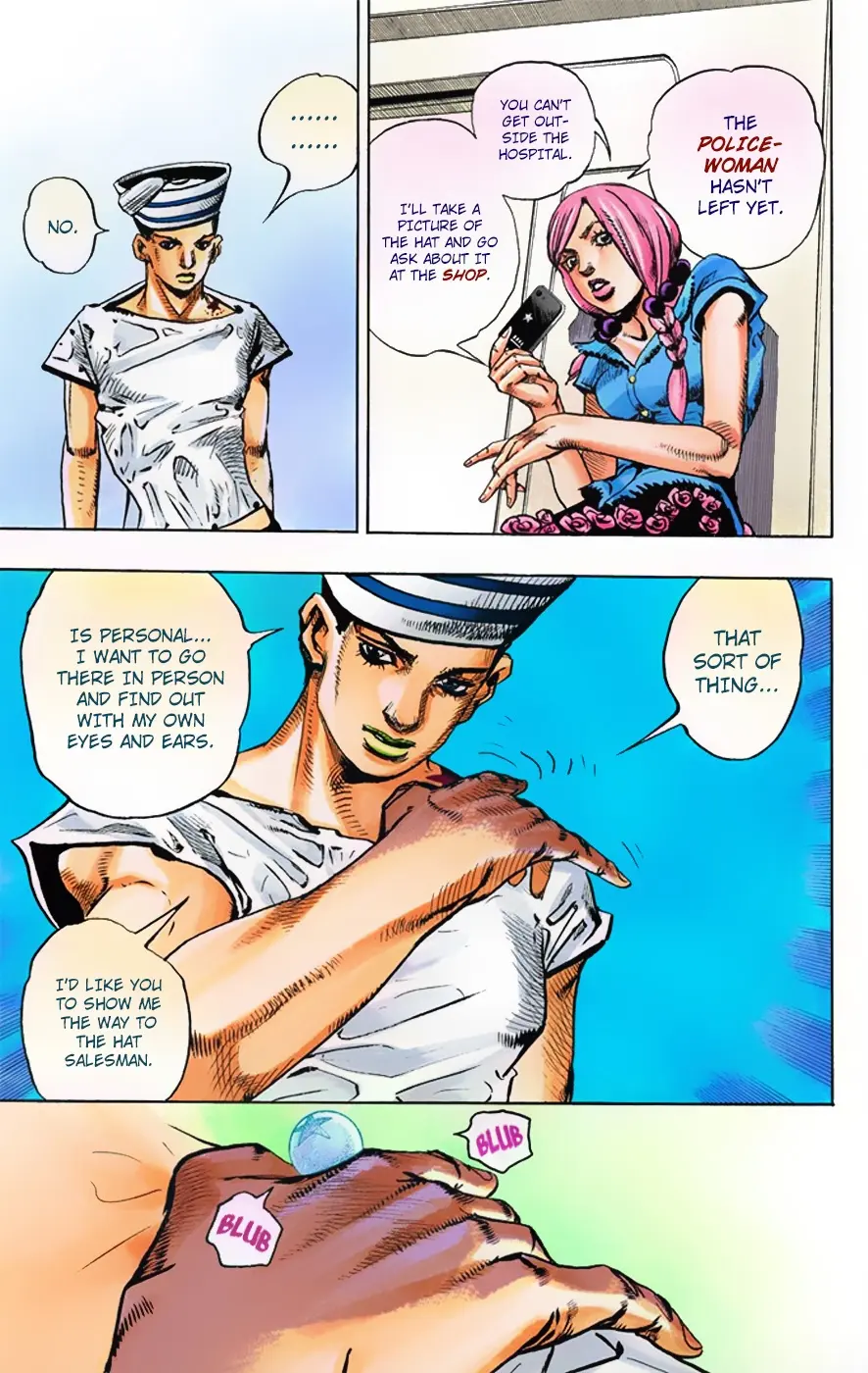JoJo's Bizarre Adventure, Part 8: JoJolion Colored Manga, chapter 2, page 18
