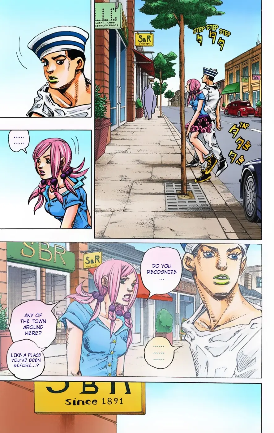 JoJo's Bizarre Adventure, Part 8: JoJolion Colored Manga, chapter 2, page 28
